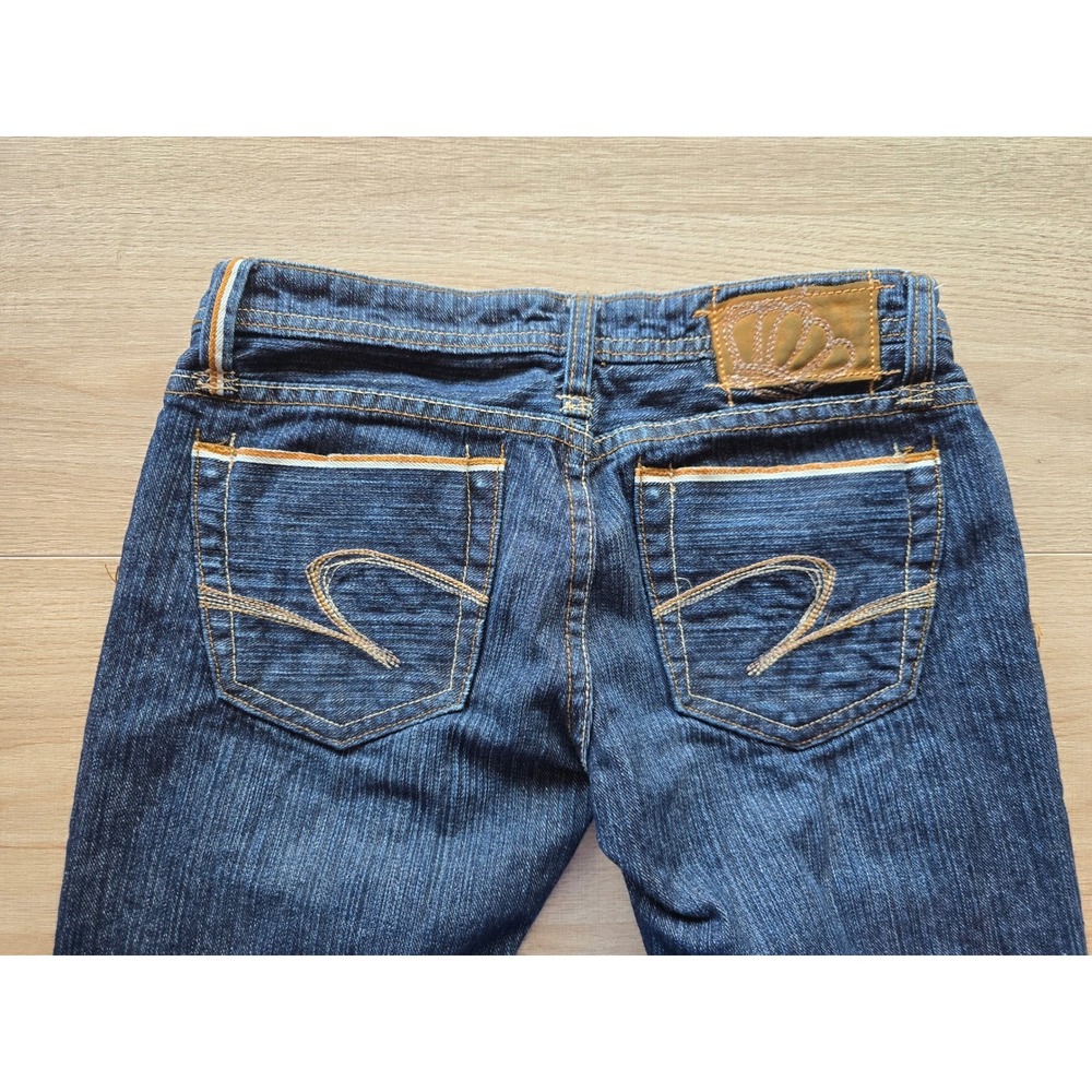 Z Brand Women's Jeans Size 25×34 Dark Wash Premium Denim Y2K bootcut